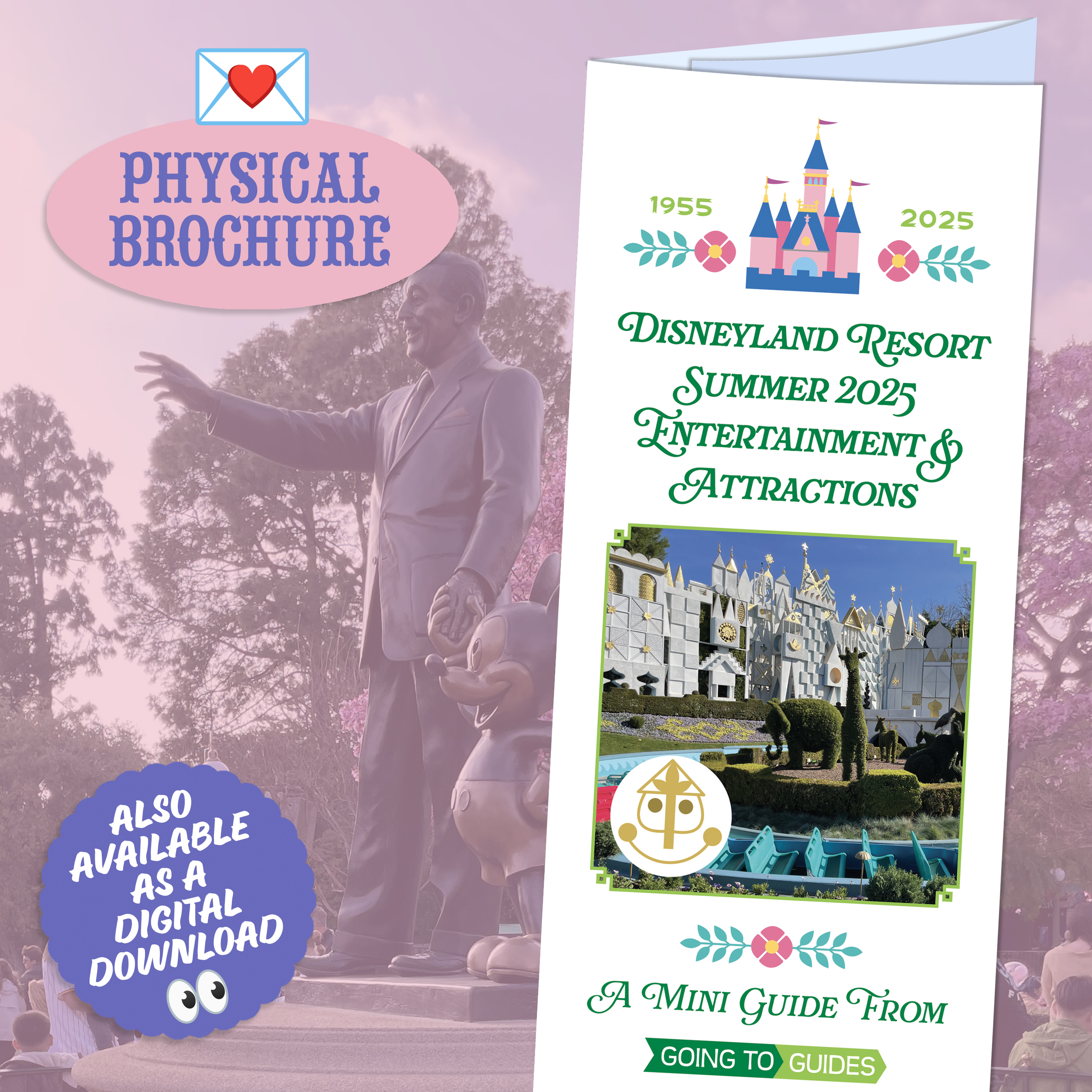Disneyland 70th Anniversary Mini Guide by Going To Guides