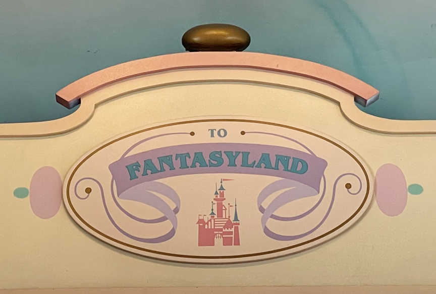 Fantasyland sign