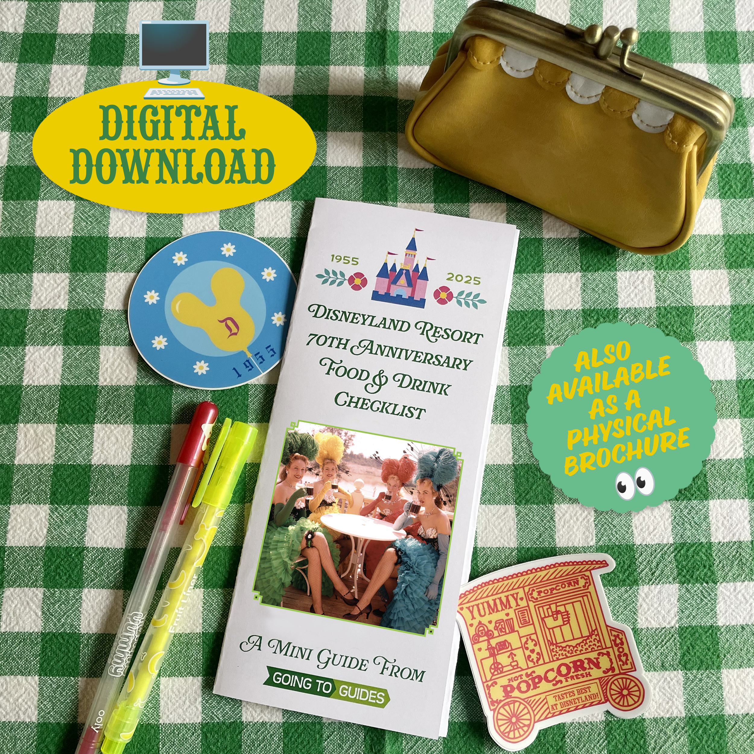 Disneyland 70th Anniversary Food and Drink Mini Guide by Going To Guides