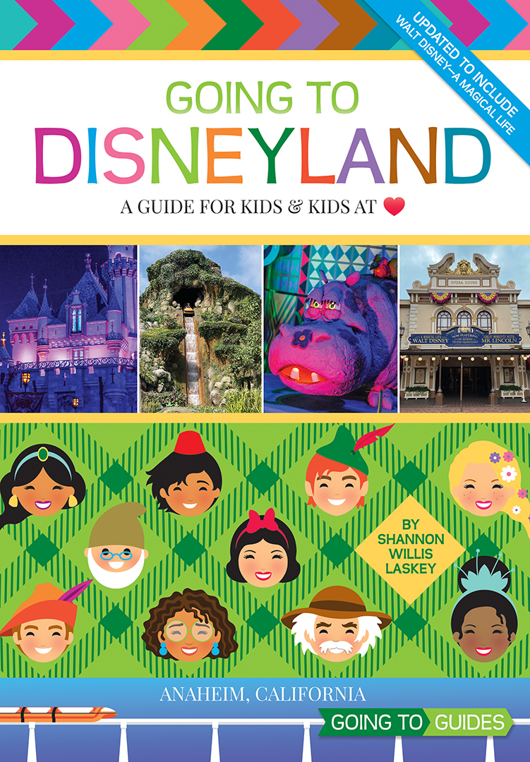 Going To Disneyland guidebook for kids and kids at heart