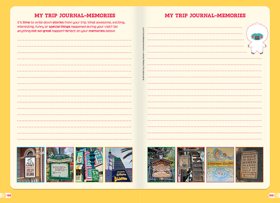 disneyland trip journal